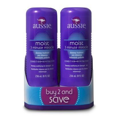 Aussie Moist 3 Minute Miracle Deeeeep Conditioner - 2 Count