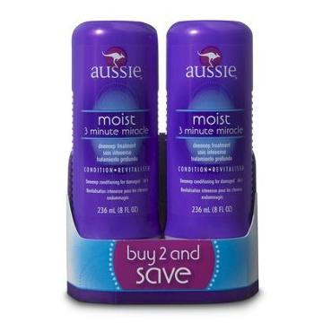 Aussie Moist 3 Minute Miracle Deeeeep Conditioner - 2 Count