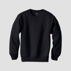 Hanes Kids' Comfort Blend Eco Smart Crew Neck Sweatshirt - Black