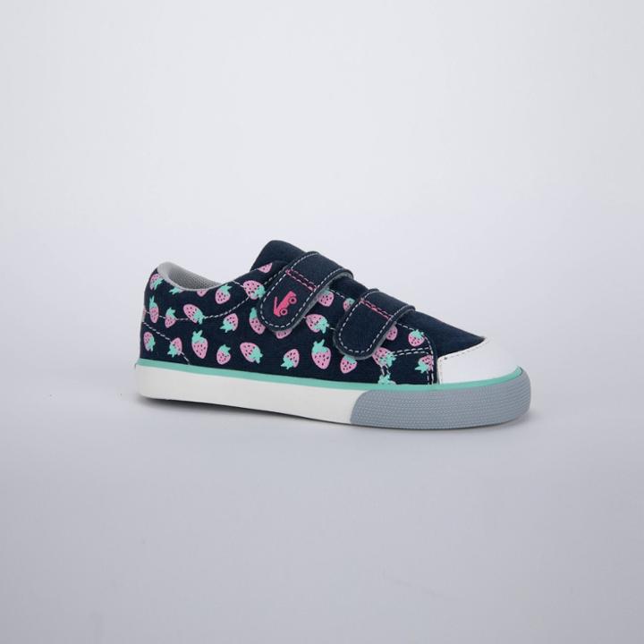Toddler Girls' See Kai Run Basics Morgan Sneakers - Vintage Indigo 4, Toddler Girl's, Blue