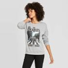 Women's The Beatles Long Sleeve Sweatshirt (juniors') - Heather Xs, Women's, Gray