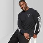 Target Men's Tall Long Sleeve Graphic T-shirt - Original Use Black