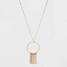 Bars With Pendant Necklace - A New Day Gold