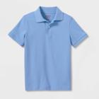 Boys' Short Sleeve Pique Uniform Polo Shirt - Cat & Jack