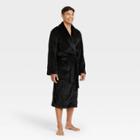 Men's Plush Robe - Goodfellow & Co Black