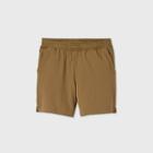 Men's Knit To Woven Shorts - All In Motion Olive Green