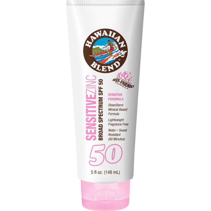 Hawaiian Blend Sensitive Skin Zinc Sunscreen - Spf