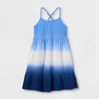 Girls' Gauze Sleeveless Dress - Cat & Jack Blue