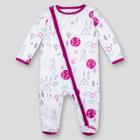 Lamaze Baby Girls' Organic Cotton Modern Woodland Sleep N' Play - Pink Newborn
