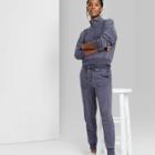 Women's High-rise Skinny Vintage Jogger Pants - Wild Fable Blue