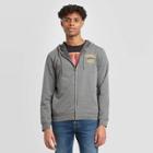 Fifth Sun Men's Embrace Your Roots Zip-up Hooded Sweatshirt - Gray S, Men's,