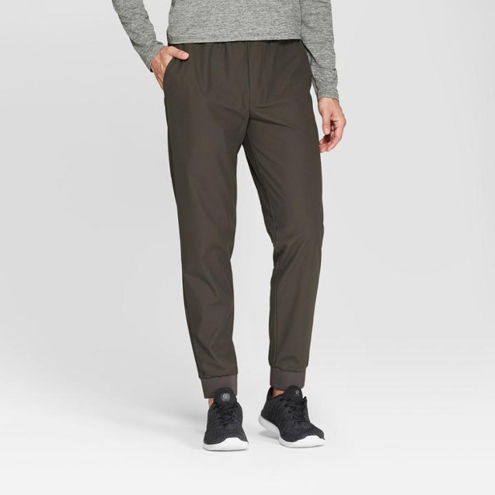 Men's Travel Pants Jogger - C9 Champion Olive Green