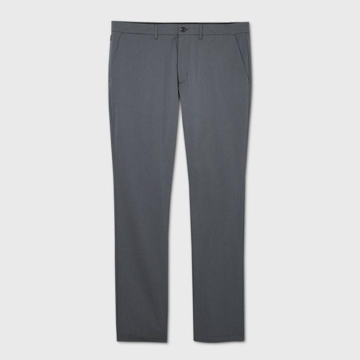 Men's Tall Athletic Fit Hennepin Tech Chino Pants - Goodfellow & Co Gray