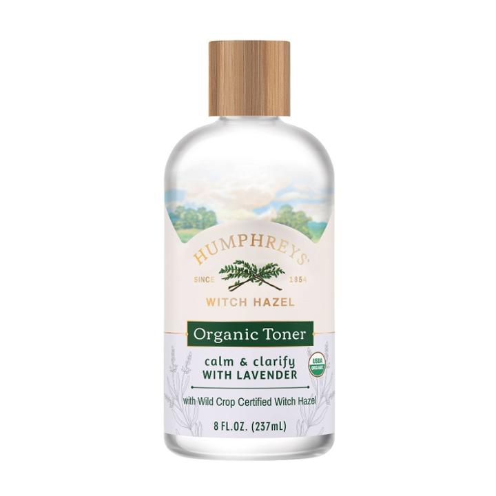 Humphreys Certified Organic Witch Hazel Toner - Lavender
