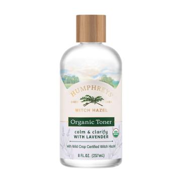 Humphreys Certified Organic Witch Hazel Toner - Lavender