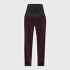 Maternity Crossover Panel Skinny Jeans - Isabel Maternity By Ingrid & Isabel Burgundy