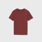 Men's Standard Fit Crew Neck T-shirt - Goodfellow & Co Red