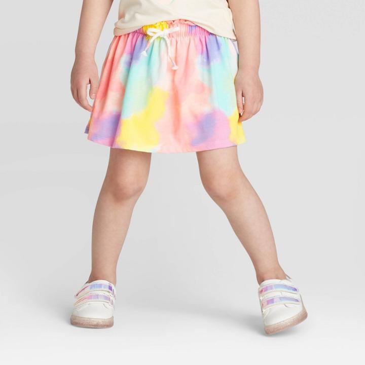 Toddler Girls' Tie-dye Skort - Cat & Jack 12m, Toddler Girl's, Pink