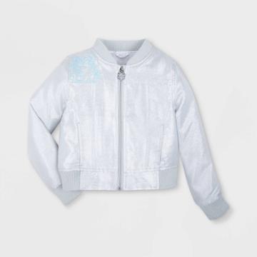 Frozen 2 Girls' Disney Frozen Jacket - Silver 3 - Disney