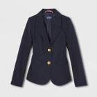 French Toast Girls' Uniform Classic Blazer Jacket - Navy