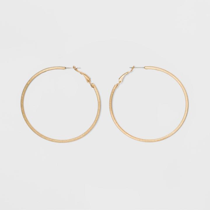 Target Thick Circle Hoop Earrings - Universal Thread Gold