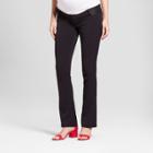 Maternity Inset Panel Bootcut Trouser - Isabel Maternity By Ingrid & Isabel Black