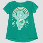 Toddler Girls' Care Bears Short Sleeve T-shirt - Green