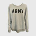 United States Army Women's Us Army Sweatshirt (juniors') - Green