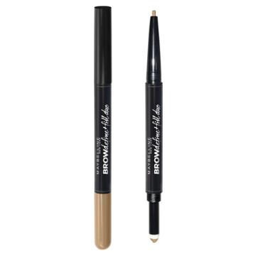 Maybelline Eyestudio Brow Define + Fill Duo 250 Blonde 0.021oz,