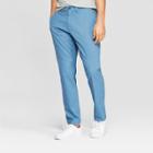 Men's 34 Regular Straight Fit Chino Pants - Goodfellow & Co Blue