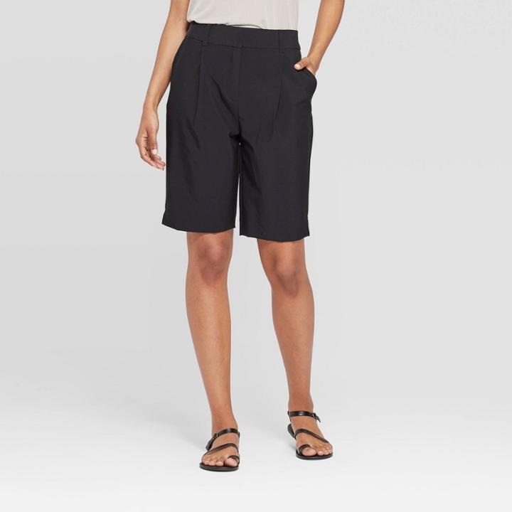 Women's Trouser Shorts - Prologue Black