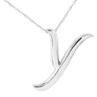 Target Women's Sterling Silver Alphabet 'y' Pendant,