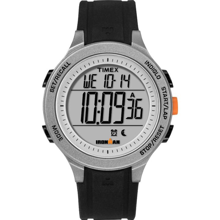 Men's Timex Ironman Essential 30 Lap Digital Watch - Gray/black Tw5m24600jt