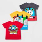 Petitetoddler Boys' Mattel Thomas & Friends 3pk Short Sleeve T-shirts -red/yellow/gray 2t, Boy's,