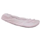 Women's Muk Luks Stretch Satin Ballerina Slippers - Pink L(8-9),