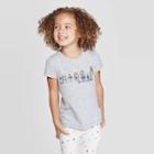 Toddler Girls' Disney Frozen Cool Times Cool Friends T-shirt - Gray