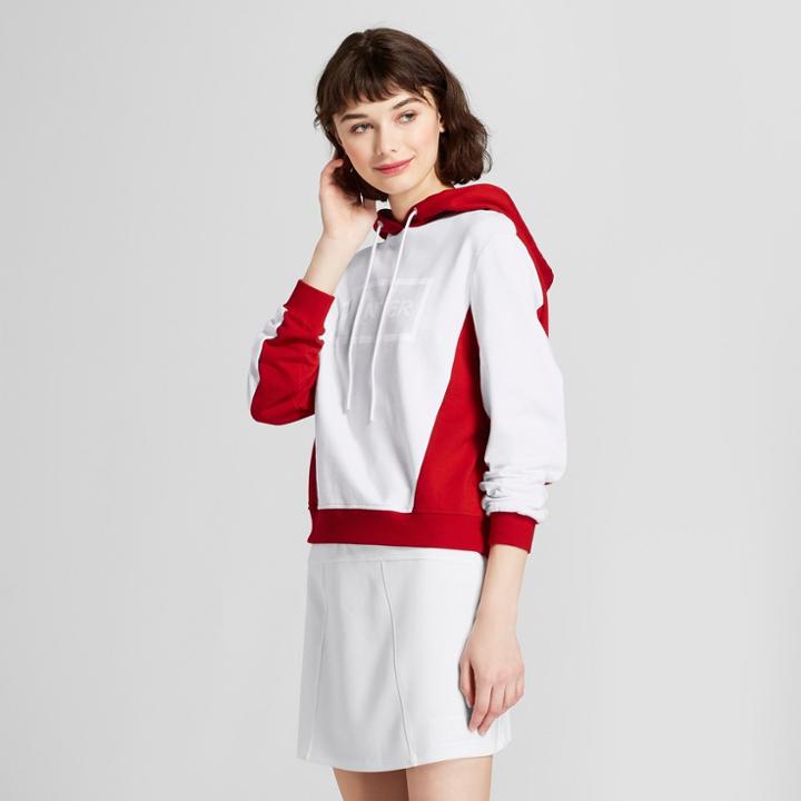 Hunter For Target Women's Colorblock Hoodie - Red