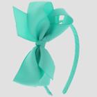 Girls' Grosgrain Ribbon Bow Headband - Cat & Jack Teal (blue)