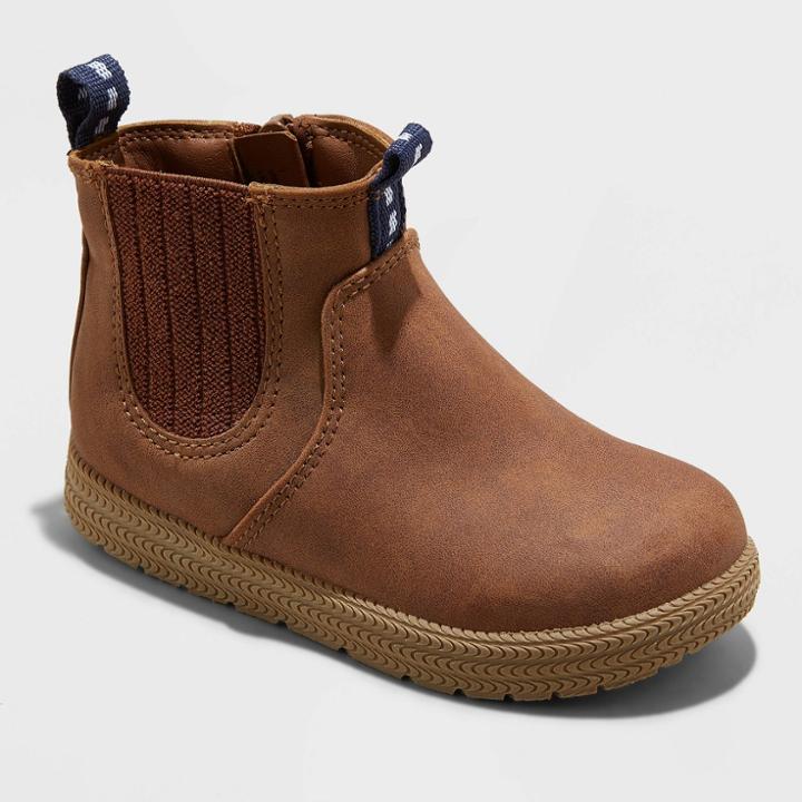 Toddler Pull-on Esteban Chukka Boots - Cat & Jack Brown