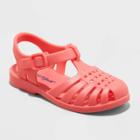 Toddler Girls' Sunny Jelly Sandals - Cat & Jack Coral