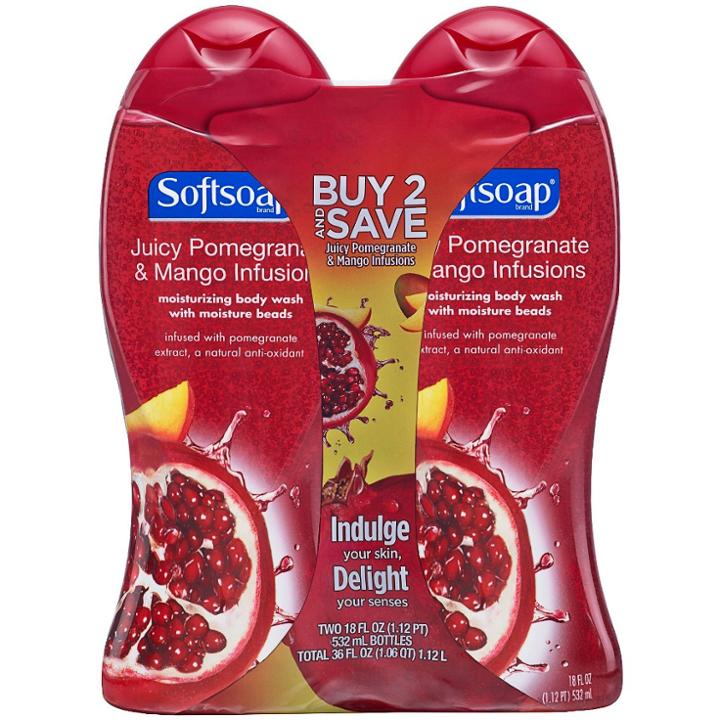Softsoap Moisturizing Body Wash Pomegranate & Mango