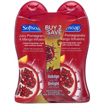 Softsoap Moisturizing Body Wash Pomegranate & Mango