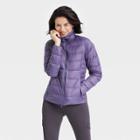 Women's Packable Down Puffer Jacket - All In Motion Dark Purple