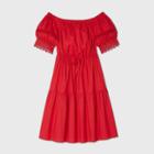 Women's Plus Size Short Sleeve Dress - Who What Wear Red