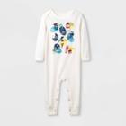 Well Worn Infant Inventors Jumpsuit Bodysuit - White 0-3m, Infant Unisex