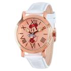 Women's Disney Minnie Mouse Shinny Vintage Articulating Watch With Alloy Case - White,