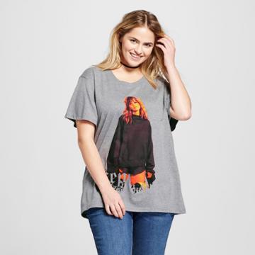 Women's Taylor Swift Plus Size Graphic T-shirt (juniors') - Gray