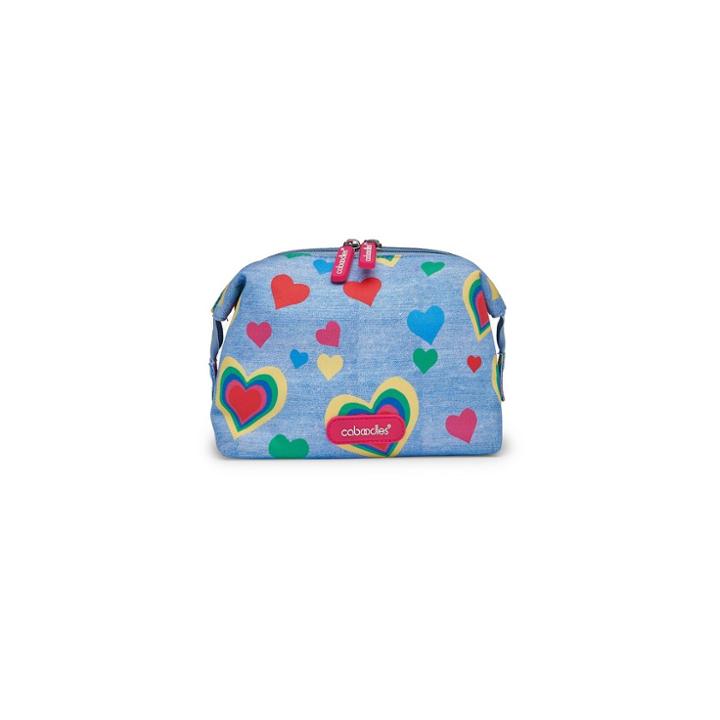 Caboodles Makeup Bag - Snappy Cosmetic In Hearts