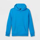 Boys' Fleece Hooded Sweatshirt - All In Motion Blue