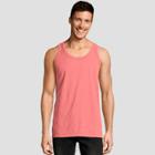 Hanes Men's 1901 Garment Dyed Tank Top - Coral (pink)